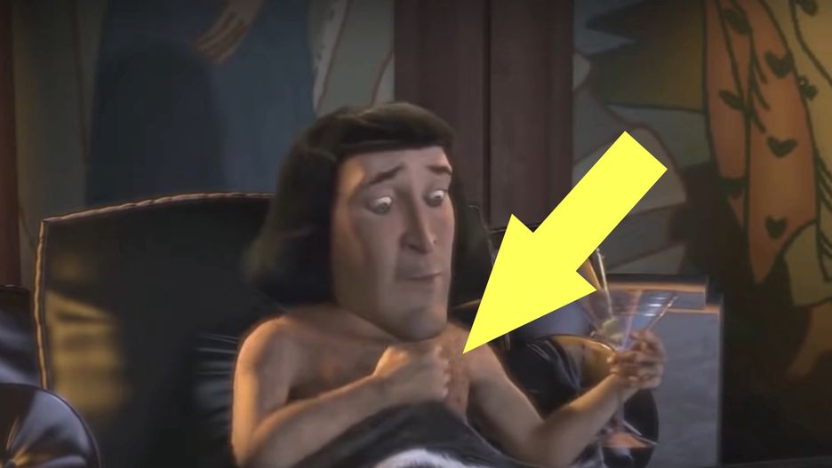 Oglądaliście "Shreka"? Będąc dziećmi pewnie nie zwróciliście na tę scenę uwagi