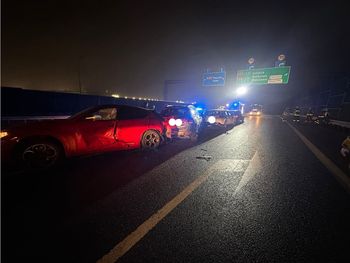 Karambol na S2 pod Warszawą. Zderzyło się 9 pojazdów, są ranni