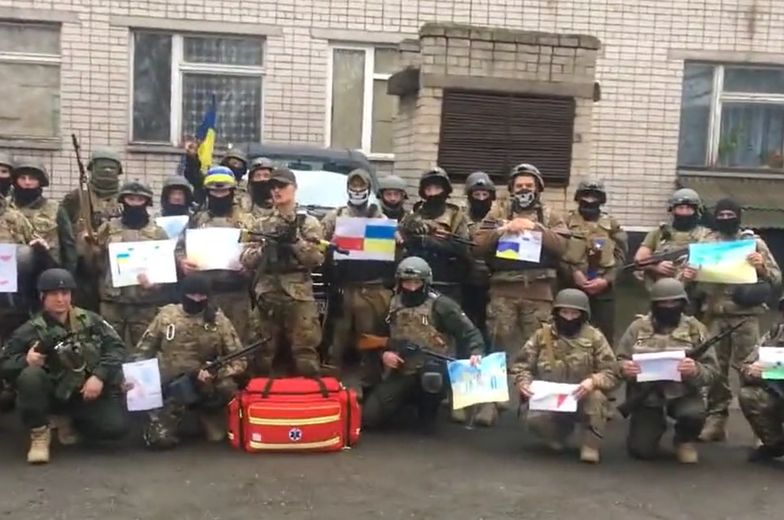 Ukraińscy żołnierze nagrali wideo. Mowa o Polakach