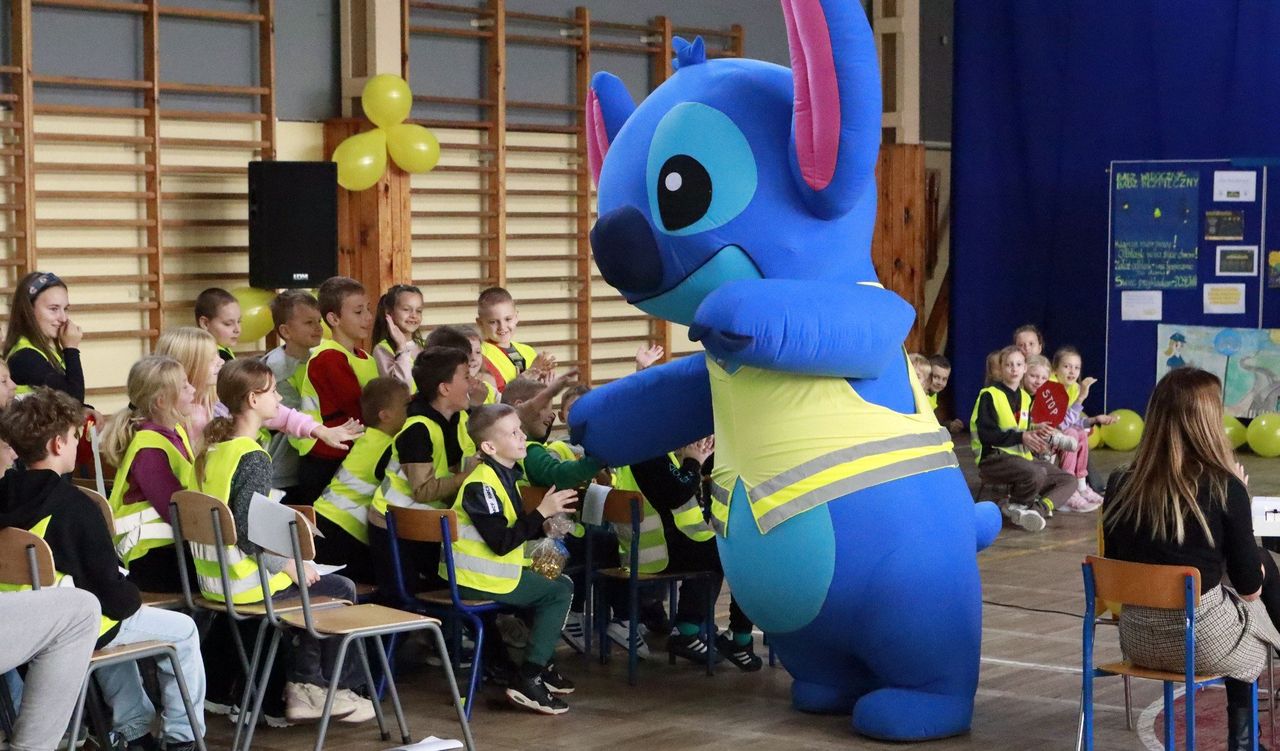 Grudziądz: Tak było podczas akcji "Odblaskowa szkoła" w SP nr 2