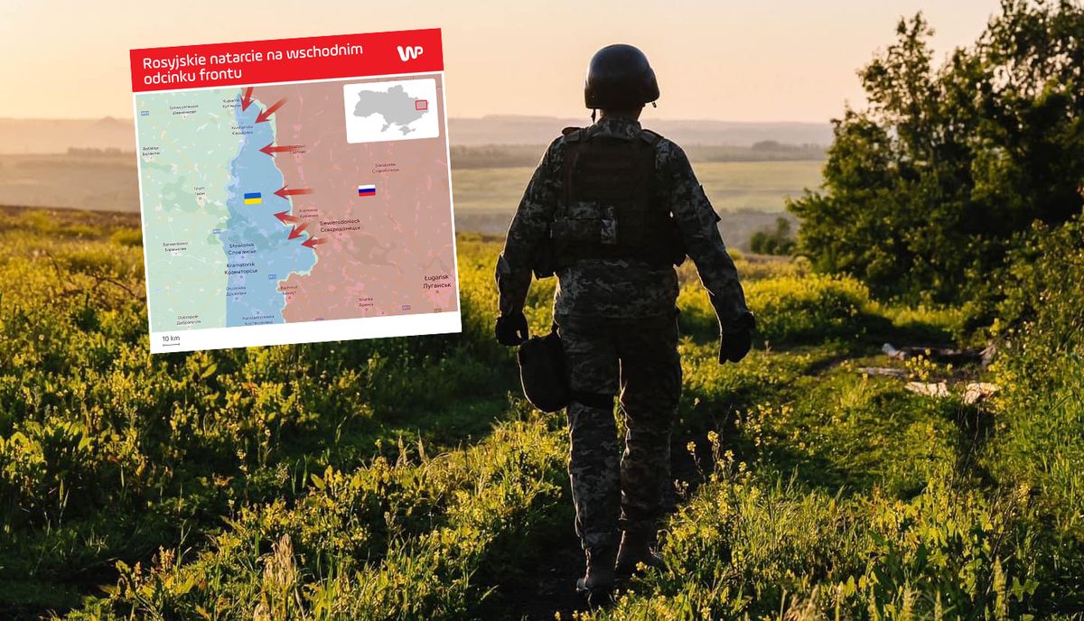 Ukraińskie wojska muszą pilnować wschodniego odcinka frontu