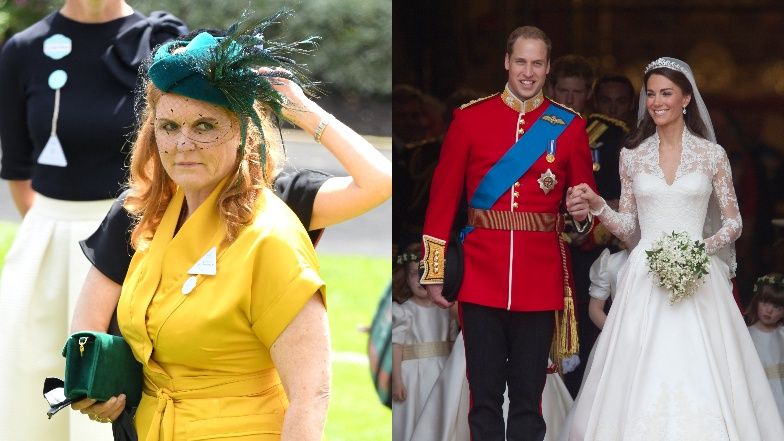 Sarah Ferguson wspomina, jak nie dostała zaproszenia na ślub Williama i Kate