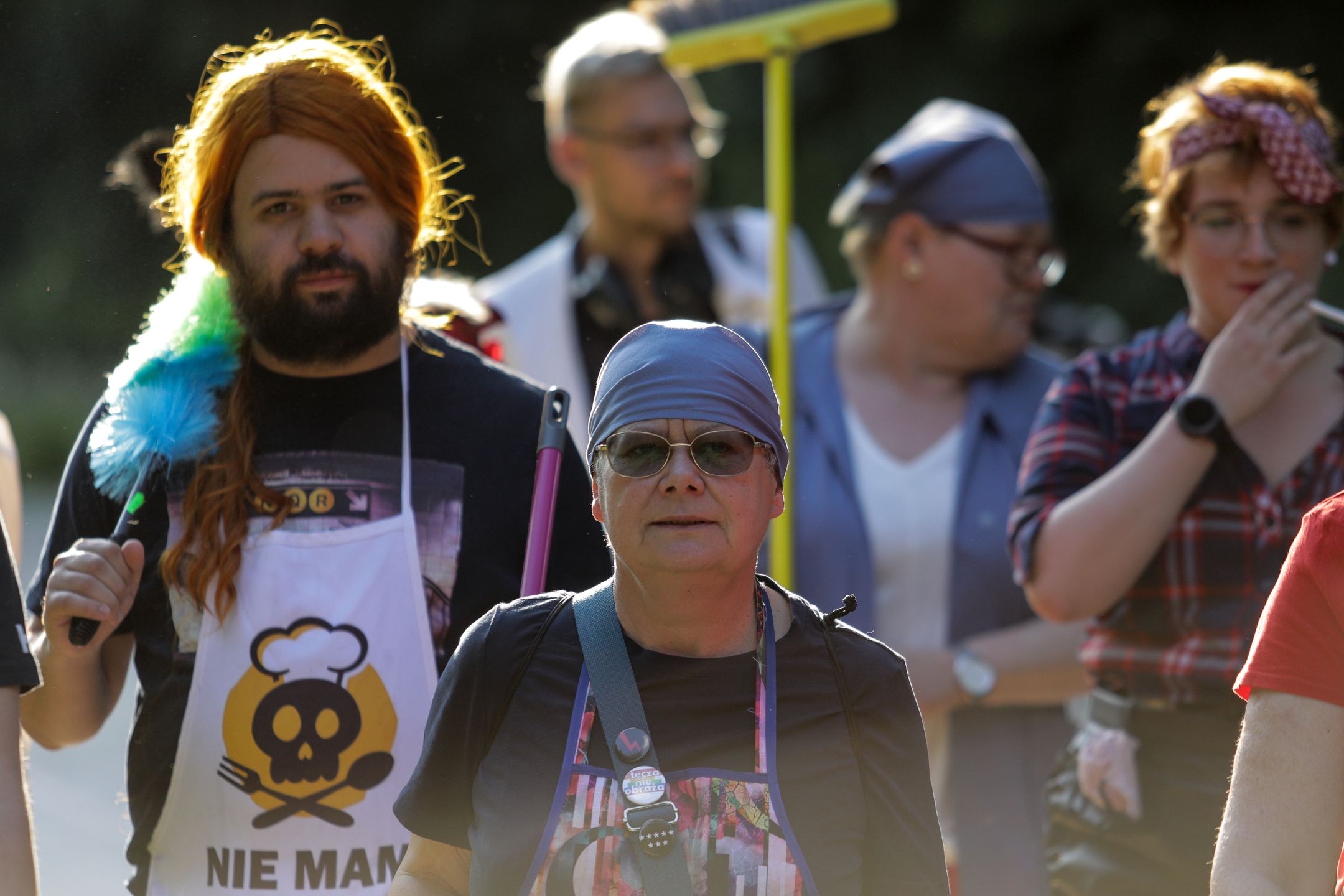 Happening pod Pomnikiem Smoleńskim 