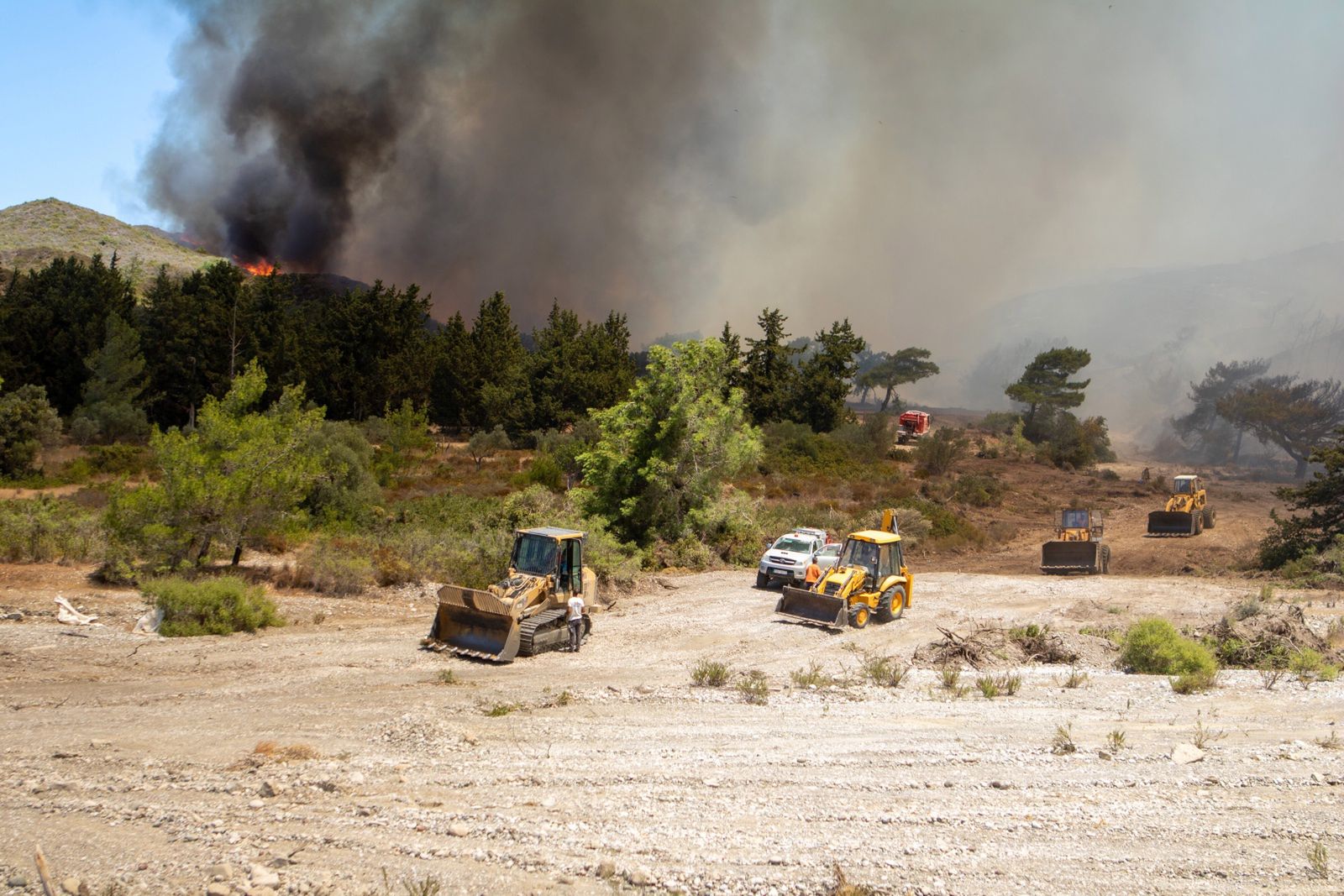 Walka z ogniem na Rodos