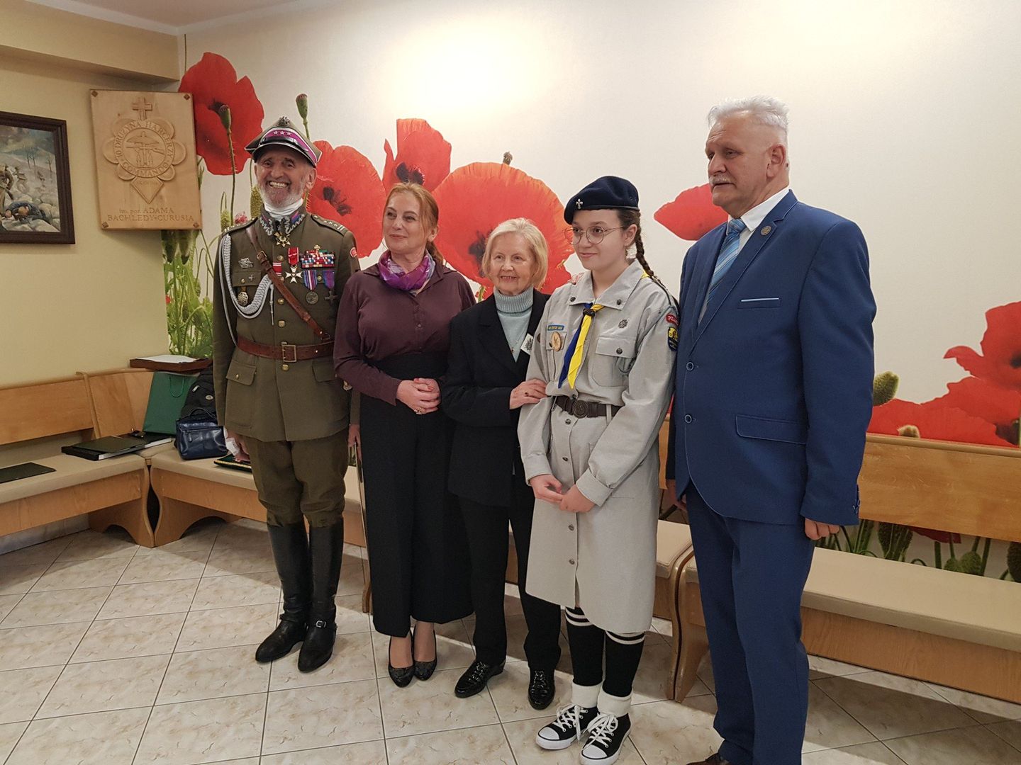 W harcówce &#34;Czerwonego Maku&#34; patriotyczna zbiórka