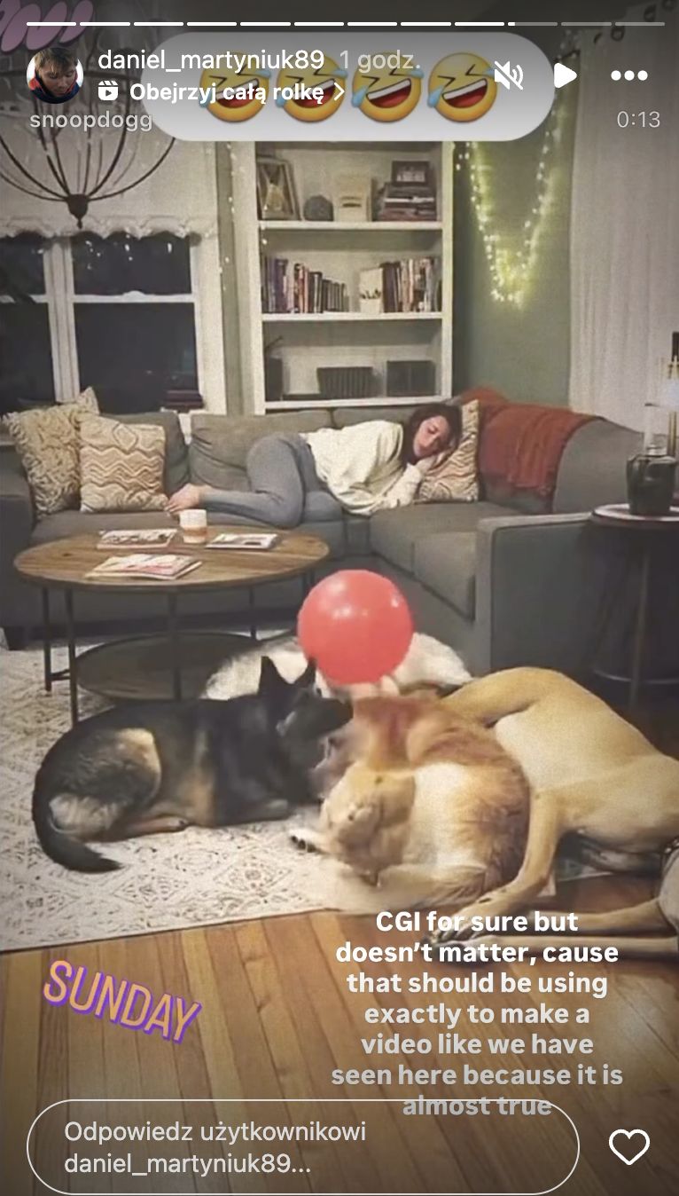 Daniel Martyniuk dodał kolejne relacje na Instagram