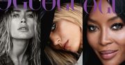 Anja Rubik łypie okiem spod kapelusza na okładce niemieckiego "Vogue'a"