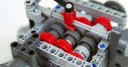 6-biegowa skrzynia zrobiona z klocków Lego [wideo]