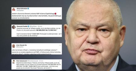 Ekonomiści oburzeni tyradą szefa NBP. "Zastanawiam się, czy nie powinniśmy go pozwać za zniesławianie"