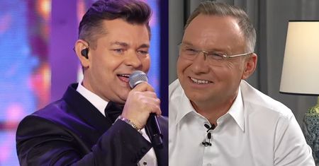 Andrzej Duda sparodiował Zenka Martyniuka podczas wywiadu. "Król disco polo" zareagował