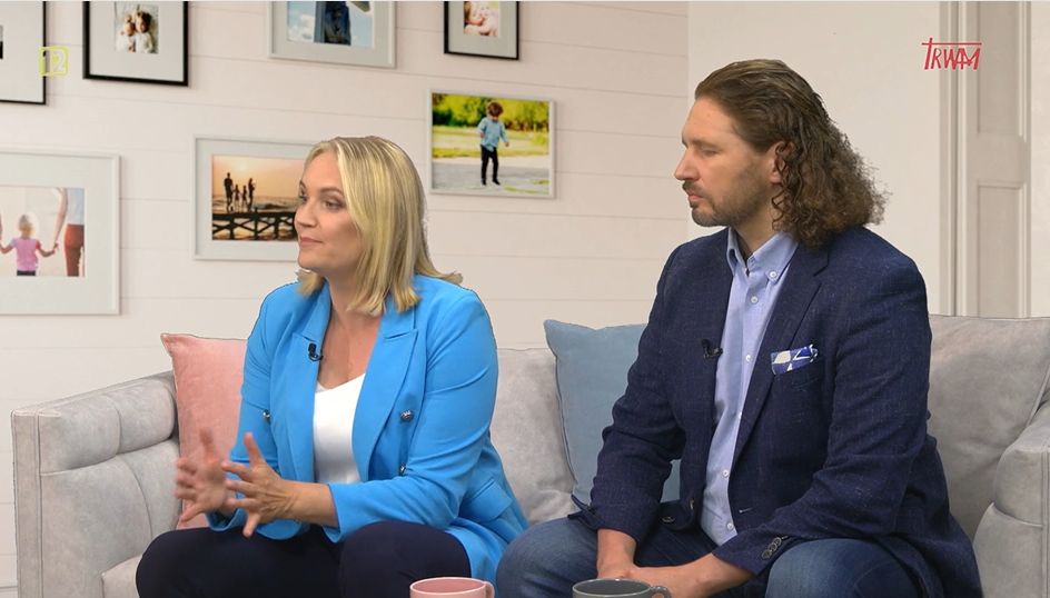 Dominika i Michał Chorosińscy w TV Trwam