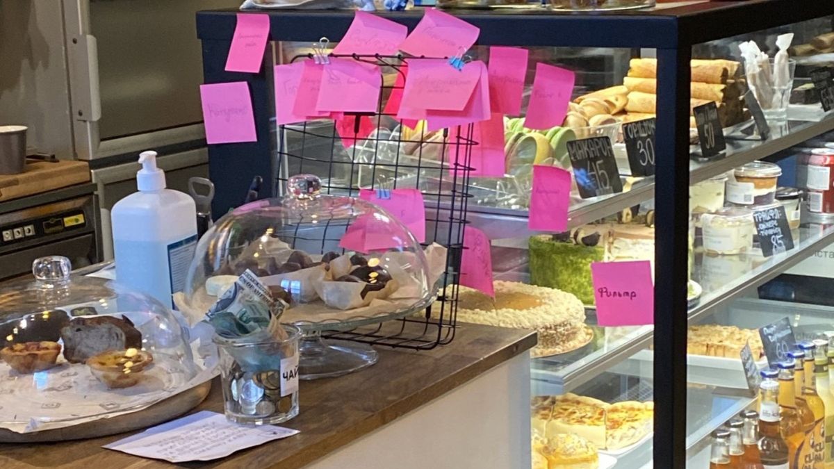 Mieszkańcy Kijowa dziękują obrońcom miasta 