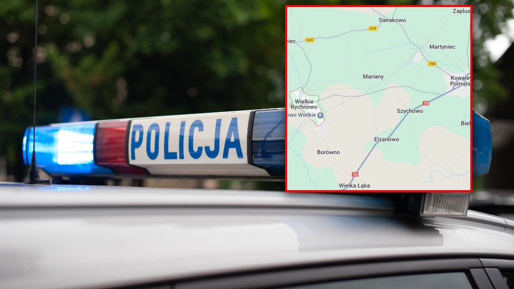 Policja potwierdza, że pod Golubiem-Dobrzyniem doszło do wypadku