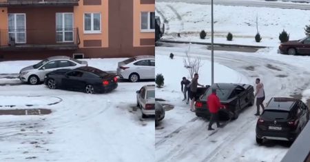 Wideo z Kaliningradu. Tak miał zachować się pijany rosyjski żołnierz