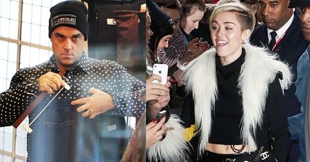 Robbie Williams: "MILEY TRAFI NA ODWYK! Jest dzieciakiem!"