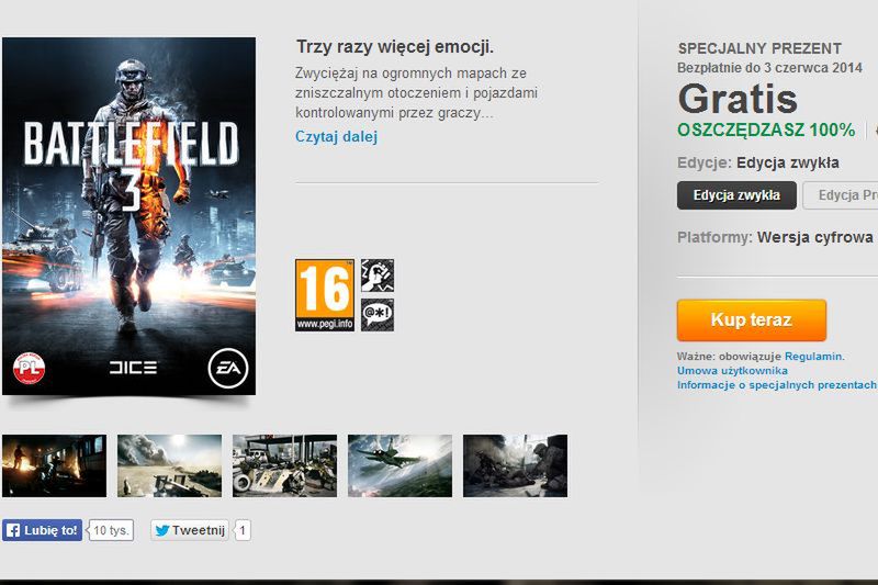 Gry za grosze. Battlefield 3, Sniper 2, Discipels III, Axis Game Factory i wiele innych 7