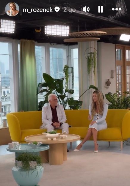 Dr Marek Szczyt i Małgorzata Rozenek-Majdan w "Dzień dobry TVN"