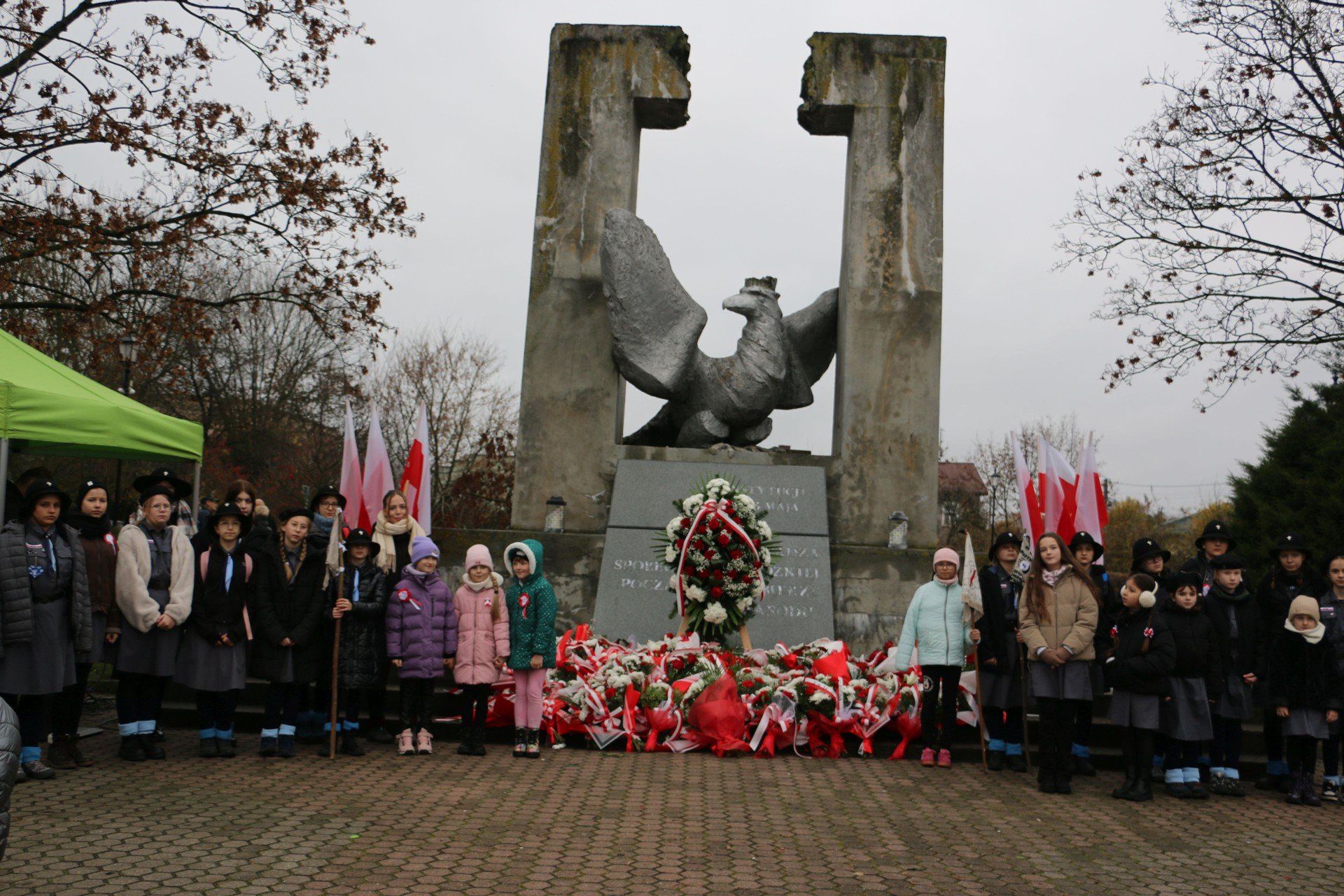 107. rocznica odzyskania przez Polskę niepodległości. Uroczystości w Aleksandrowie Kujawskim