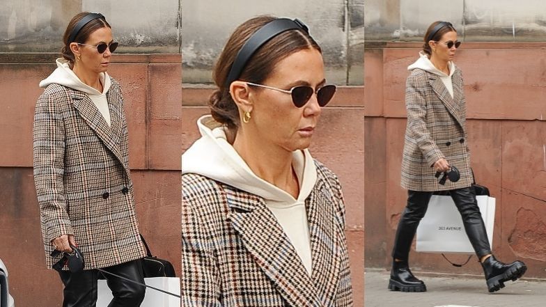 Kinga Rusin spaceruje po Warszawie z Czarkiem Lisem