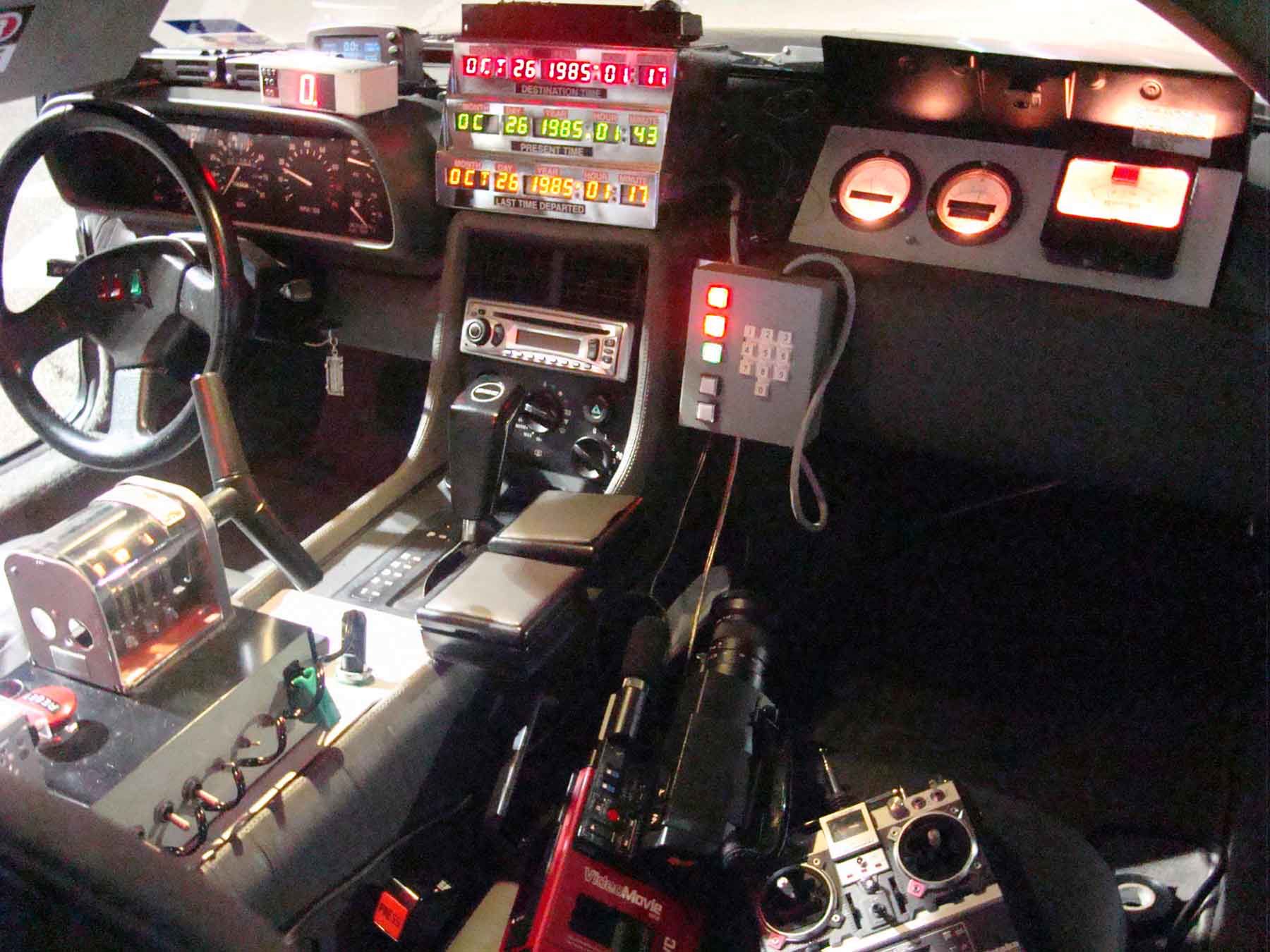 DeLorean wehikuł czasu