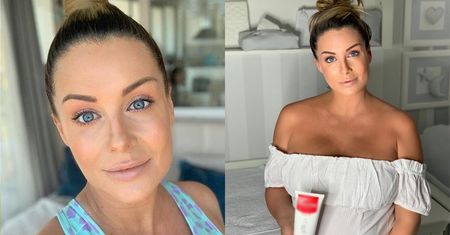 Małgorzata Rozenek reklamuje KREM NA ROZSTĘPY. Fanka: "Po co pani opowiada głupoty?"