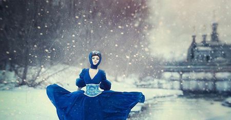 Fotografka ożywia rosyjskie bajki w przepięknych portretach