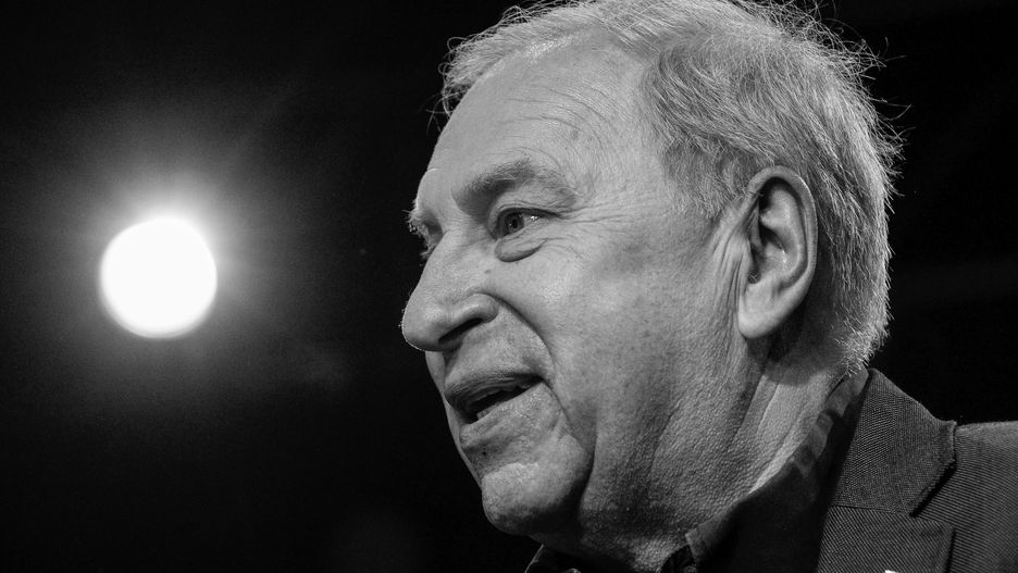 Próba spektaklu " Bal manekinów", Jerzy Stuhr