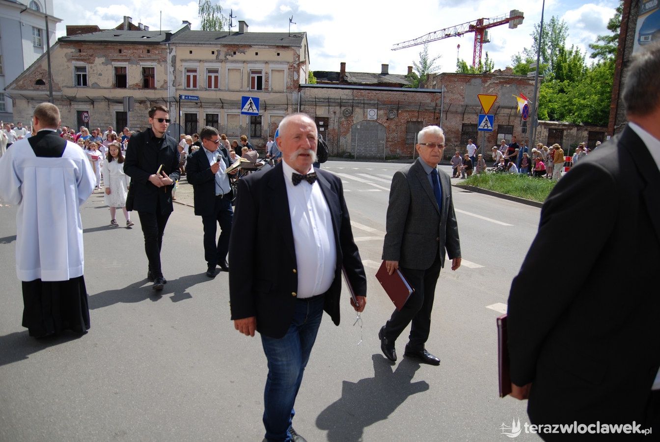 Miejska procesja Bożego Ciała przeszła ulicami Włocławka