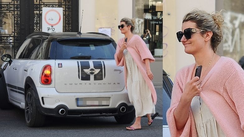 Zofia Zborowska parkuje na zakazie i rusza na zakupy