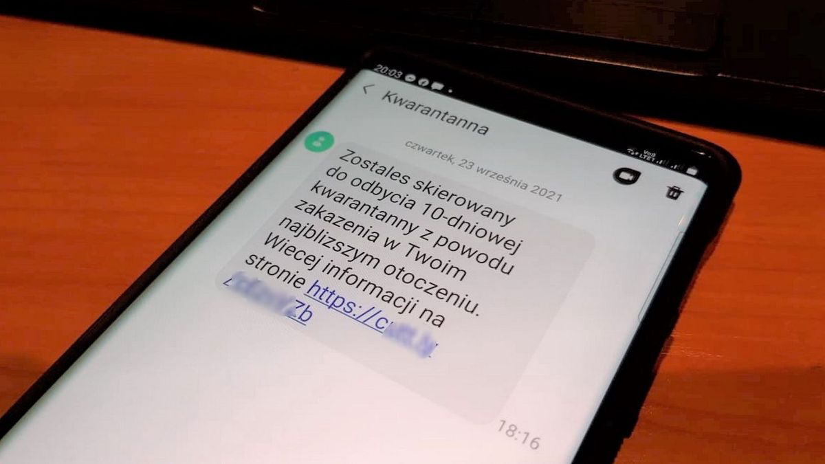 Oszuści rozsyłają wiadomości z niebezpiecznymi linkami