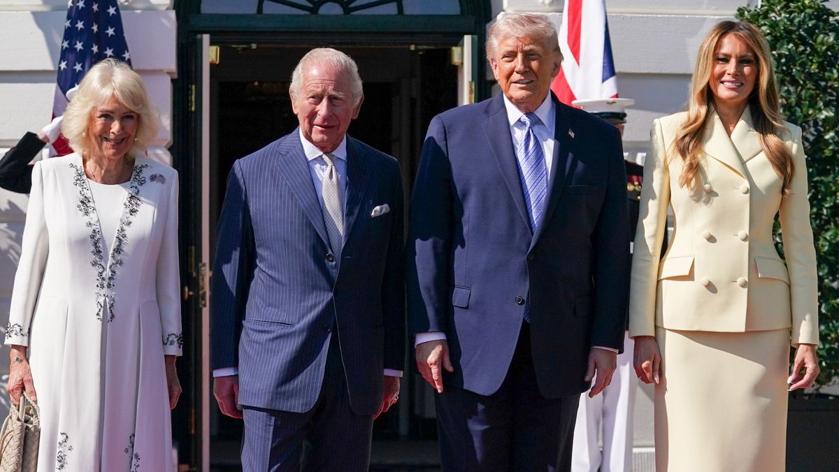 Karol III i Królowa Camilla goszczą w Białym Domu 