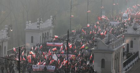 "Było najbezpieczniej od lat". Konferencja policji po Marszu Niepodległości