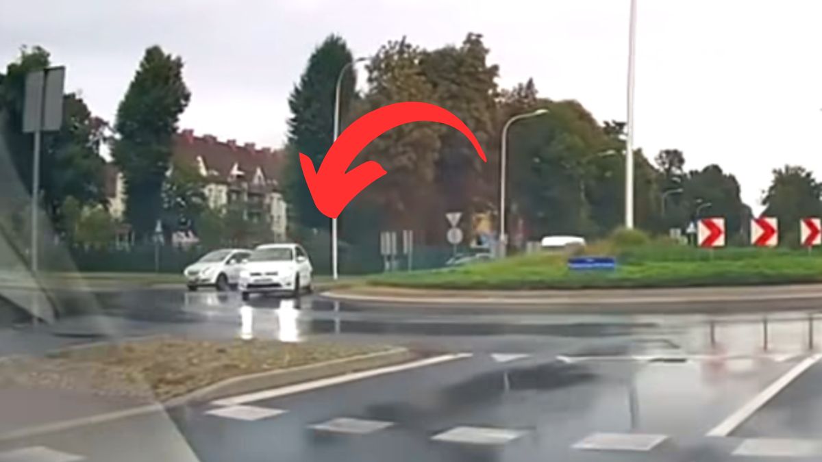 Nagranie z ronda rozpaliło dyskusję wśród internautów 