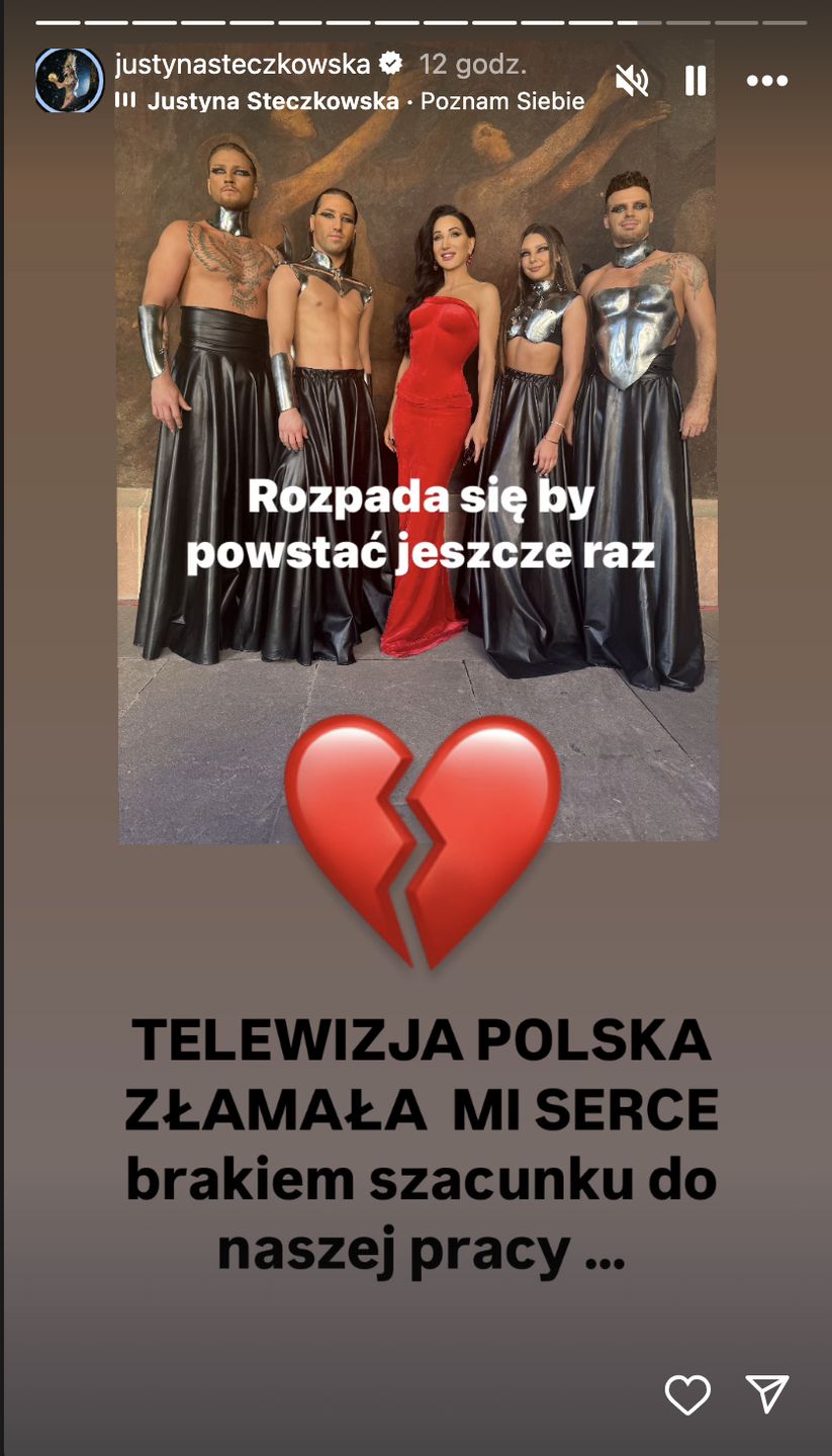 Relacja Justyny Steczkowskiej