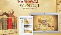 Ferrero Rocher reklamuje się "karnawałem w Wenecji"