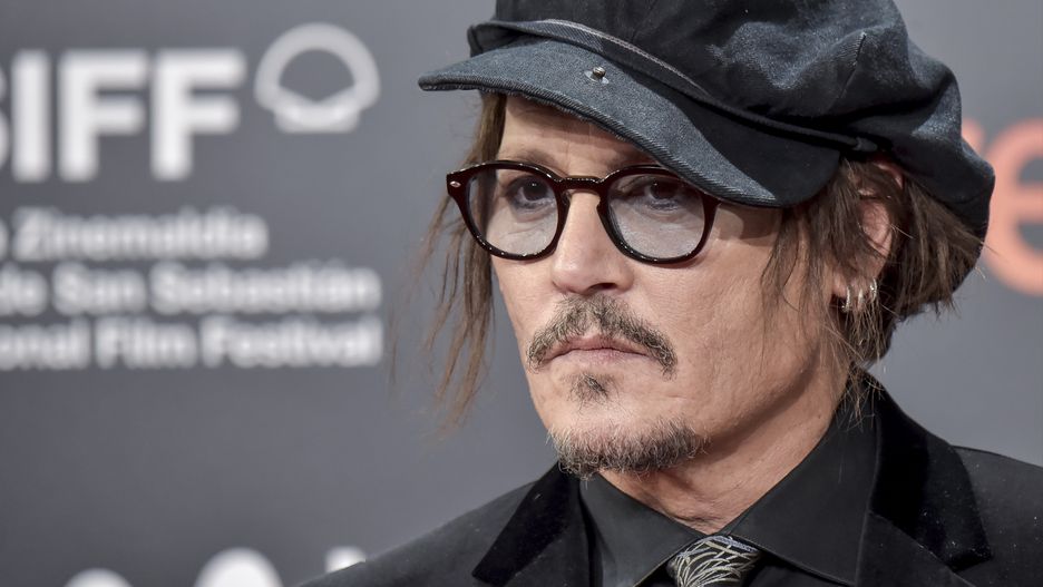 Johnny Depp podczas 69. San Sebastian Film Festival