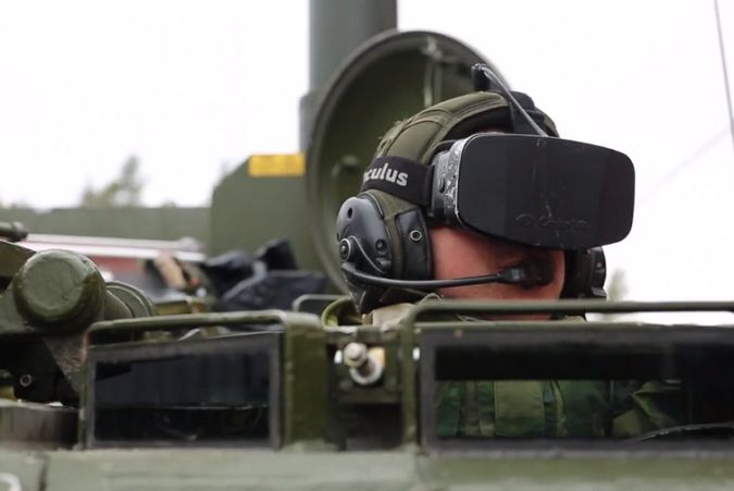 Oculus Rift w czołgu, Kinect na granicy. Gry jak wojsko? Wojsko jak gry! 1