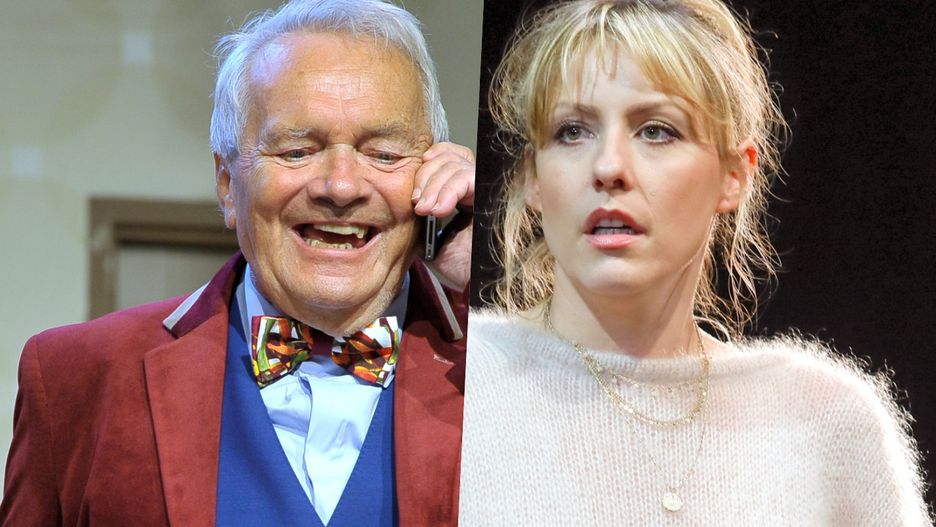 Zdzisław Wardejn i Agata Wątróbska w audioserialu "Sprawiedliwy inaczej"