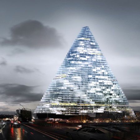Le Projet Triangle - budynek, który nie rzuca cienia