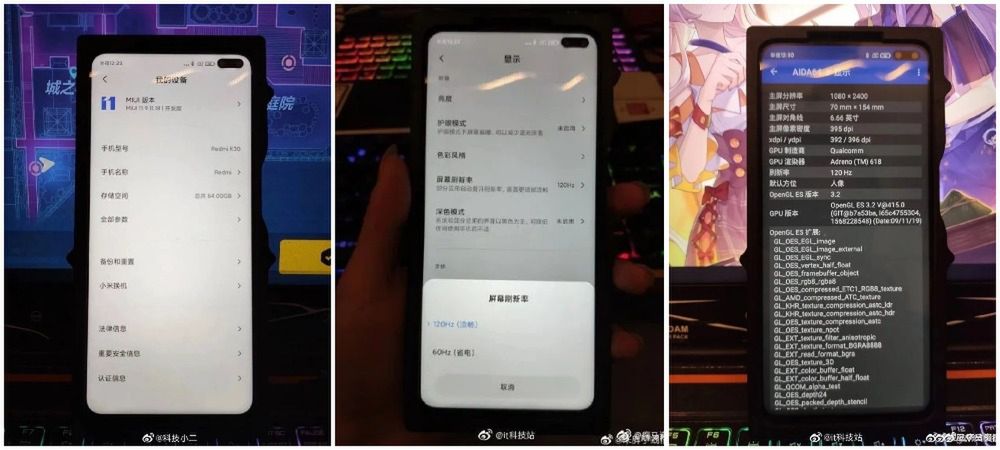 Redmi K30 coraz bliżej. To kolejny smartfon z ekranem z szybkim odświeżaniem 2