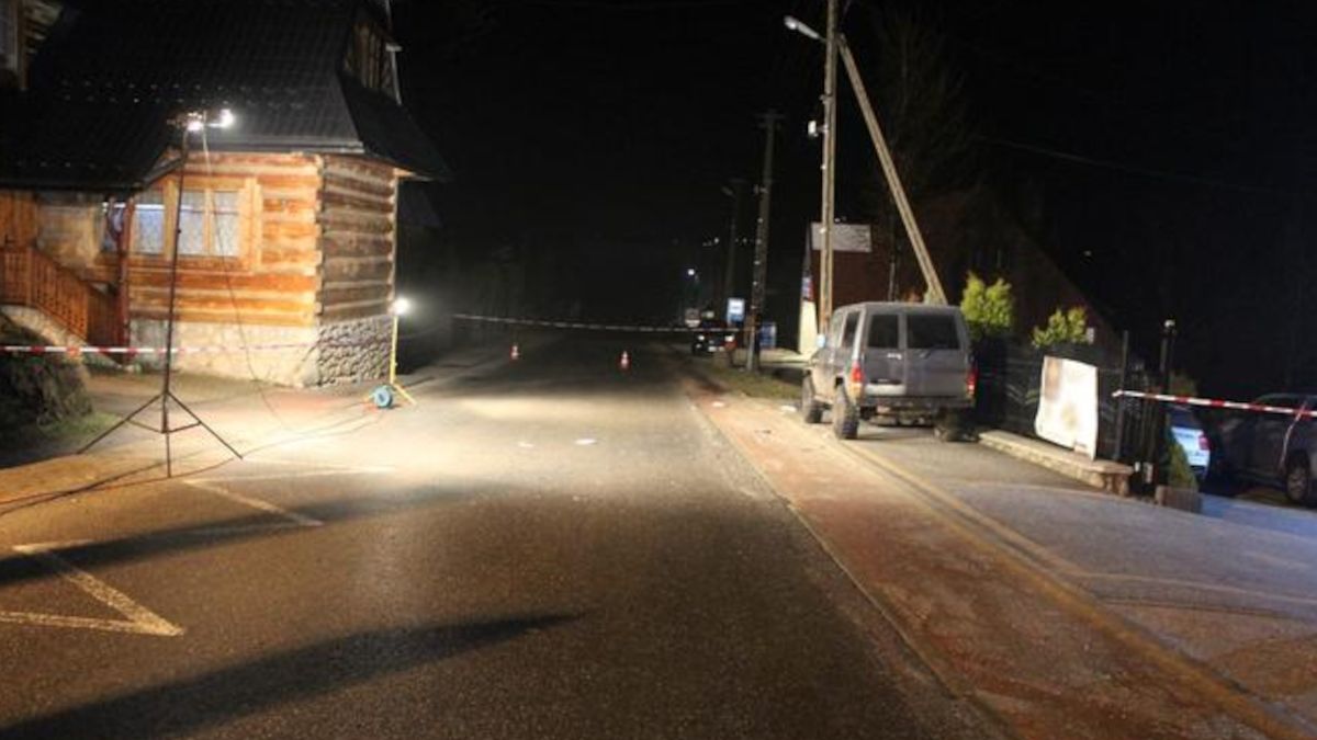 Śmiertelne potrącenie w Murzasichle.