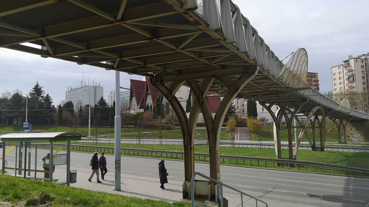 Kładka dla pieszych nad ul. Filaretów