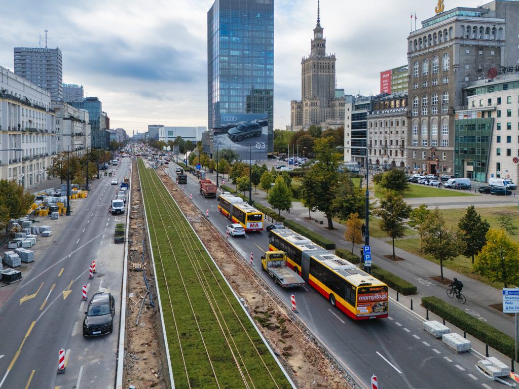 Warszawa: Frezowanie na Marszałkowskiej. Utrudnienia w weekend