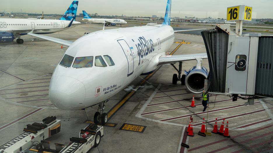 W samolocie JetBlue doszło do zachwiania środka ciężkości 