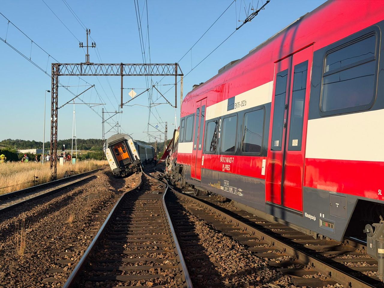 Zderzenie pociągów w Białośliwiu