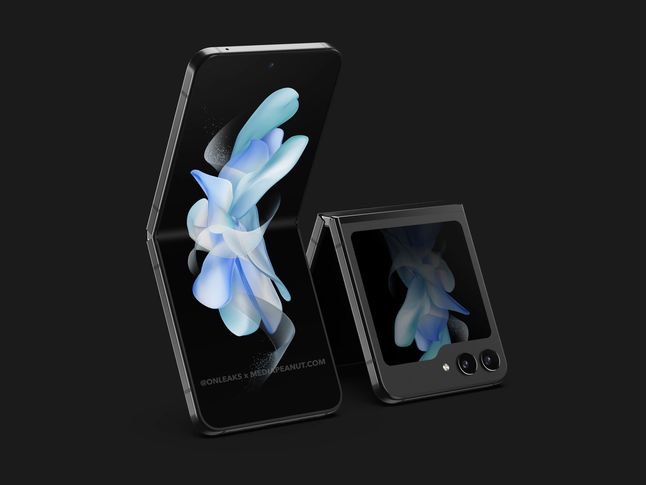 Samsung Galaxy Z Flip 5: visualization based on leaks