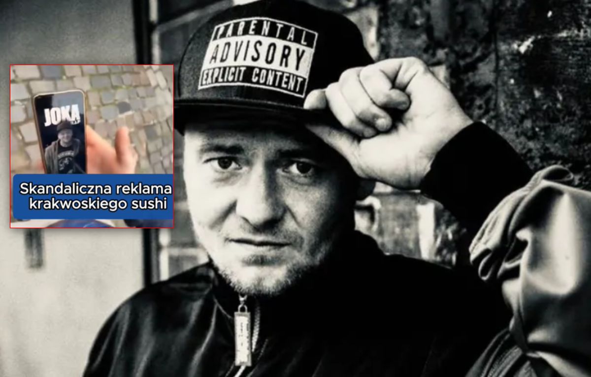 "Prosto od Joki z nieba". Skandaliczna reklama w Krakowie
