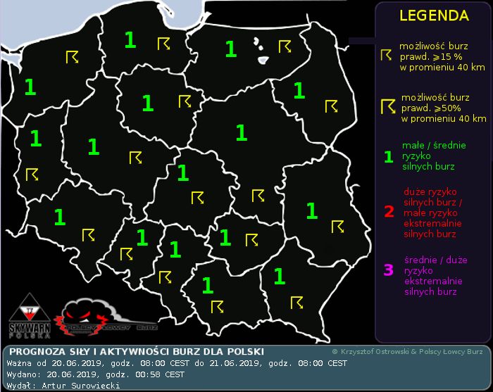 Źródło: Polscy Łowcy Burz - lowcyburz.pl