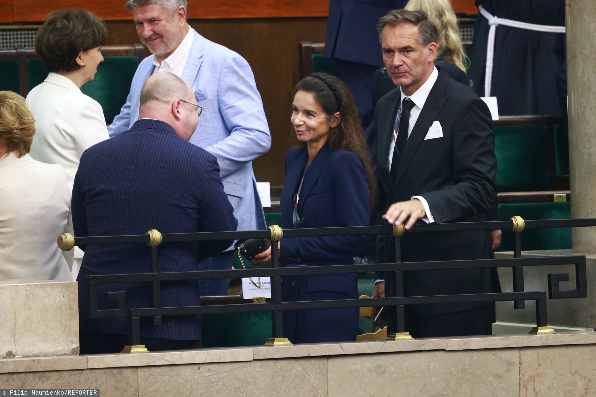 Marta Kaczyńska i Adam Bielan