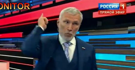 Rosyjski polityk odpalił się na wizji. "Dzi..., zabijemy was wszystkich"